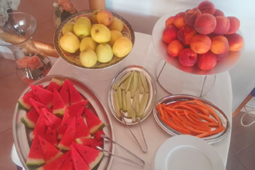 Buffet della colazione Hotel Orchidea Peschici